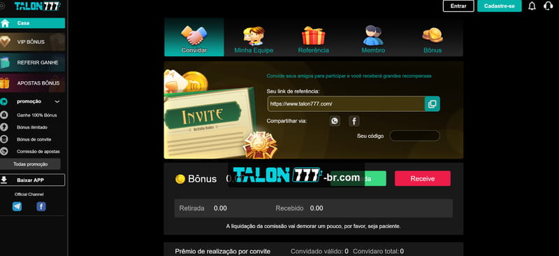 Tabela de horário da blaze