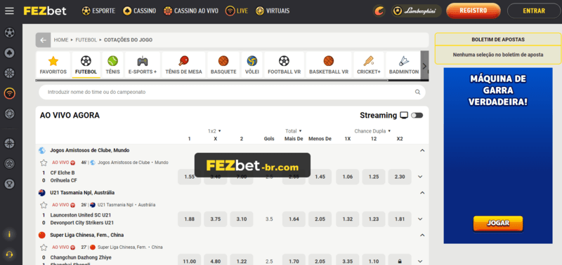 Betting score